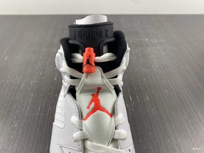 Bmlin Shoes White Infrared (2014) Jordan Retro 384664-123 6 0722